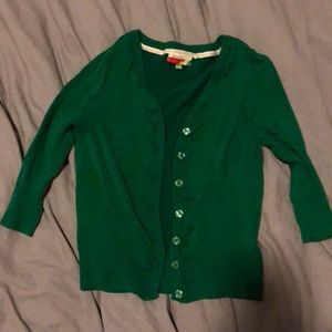 Green Cardigan